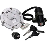 key switch lock set complete for Derbi GPR Nude, Racing 04-10, Aprilia RS50 06-10 42618