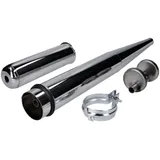 Resonanzauspuff 28mm Chrom für Simson S50, S51, S53, S70, S83, SR50, SR80, KR51/2 Schwalbe 42705