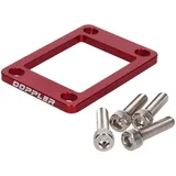 Ansaugspacer Doppler 5mm rot für Minarelli AM, Derbi EBE, EBS, D50B 42846-RE