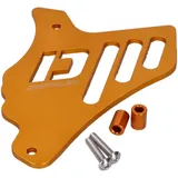 Kettenrad Ritzelabdeckung Doppler gold für Minarelli AM, Generic, KSR-Moto, Keeway, Motobi, Ride 42857-GO Kettenrad Ritzelabdeckung Doppler gold für Minarelli AM, Generic, KSR-Moto, Keeway, Motobi, Ride 42857-GO