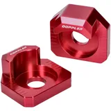 Kettenspanner Gleitstück Set Doppler rot für Rieju MRT, MRX, SMX, Tango, RS3 -17 42865-RE
