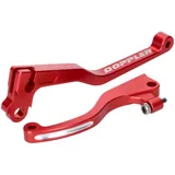 Kupplungsgriff Bremshebel und Kupplungshebel Set Doppler geschmiedet CNC rot für Senda DRD Pro 42875-RE
