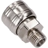 air line quick coupler male thread 1/4 inch BSP 43344 air line quick coupler male thread 1/4 inch BSP 43344