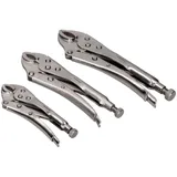 Gripzange / Feststellzange Set 3-teilig 43481
