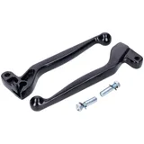 clutch and brake lever set ALU anodized black for Simson S50, S51, S53, S70, S83, SR50, SR80 43605