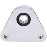 Flansch Hinterrad / Lagerplatte swiing Racing Aluminium Chrom für Piaggio Ciao, Si, Bravo, Boxer 43834