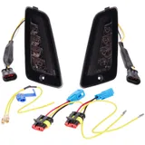 Indikator Blinker Set vorn LED rauchgrau getönt für Vespa GT, GTL, GTV, GTS 125-300 43909