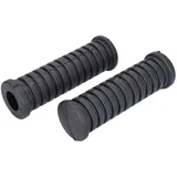 Fußrastengummi Set quergerippt schwarz für Simson S50, S51, S53, S70, S83, SR4-1 Spatz, SR4-2 Star, SR4-3 Sperber, SR4-4 Habicht