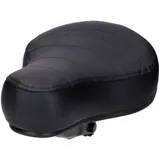 Sitzbank Sattel / Sitz flach 60mm abgesteppt schwarz für Puch, Kreidler, Zündapp, Hercules, Vespa, Tomos, MBK Mofa 44329