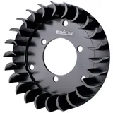 Keilriemenscheibe Lüfterrad swiing Aluminium CNC schwarz für Sachs 50/2, 50/3, HPI-, Bosch-, Ducati-Zündung 44752