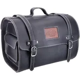 Lederkoffer Echtleder schwarz ca. 26 Liter 38x27x26 für Vespa / LML 44853