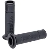 Griffe Satz Domino A450 On-Road Racing anthrazit / schwarz mit offenen Enden 48750