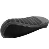 seat cover black, white stitch seam for Vespa GTS 125, 300 48832