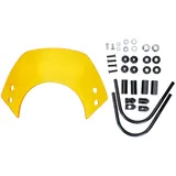windshield short type, yellow tinted w/ mount for Vespa GT, GTS 48914