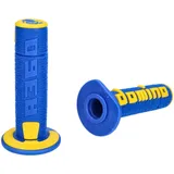 handlebar grip set Domino A360 Off-Road blue / yellow 49029