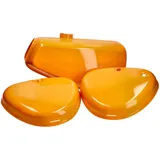 fuel tank and side cover set orange for Simson S50, S51, S70 49097