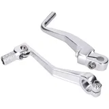 Schalthebel Kickstarter Set klappbar Aluminium silber eloxiert für Simson S50, S51, S53, S70, S83 49316 Schalthebel Kickstarter Set klappbar Aluminium silber eloxiert für Simson S50, S51, S53, S70, S83 49316