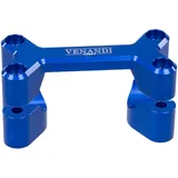 Lenkeraufnahme Venandi Dogbone CNC blau für Simson S50, S51 49707