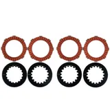 Kupplungsbeläge Set inkl. Stahlscheiben BGM PRO Stahl Belagmaterial Superstrong Racing Red Vespa Cosa2 passend für Kupplungskorb