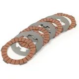 Kupplungsbeläge Set inkl. Stahlscheiben BGM PRO Superstrong Racing Red Vespa Smallframe V50, V90, SS50, SS90, PV125, ET3, PK50,
