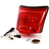 Tail light incl. frame -MOTO NOSTRA, LED 'Boulder' - 50139 for Vespa Tail light incl. frame -MOTO NOSTRA, LED 'Boulder' - 50139 for Vespa