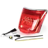 Tail light incl. frame -MOTO NOSTRA, LED 'Boulder' - 50180 for Vespa