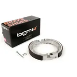 front brake shoes BGM PRO 125x17mm 1 mount for Vespa Smallframe V50, V90, SS50, 90, PV125, ET3, Wideframe 50195