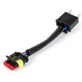 Kabel-Adapter-Kit Scheinwerferumrüstung H4 auf original PIAGGIO LED Scheinwerfer BGM PRO Vespa Primavera 50-125-150, Sprint 50-1