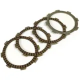 Kupplungsbeläge BGM PRO SPORT Alu Typ Honda CR80 passend für Kupplungskorb mit breiten Laschen (16mm), BGM PRO Superstrong CR, C