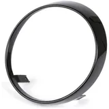 Scheinwerferzierring Moto Nostra schwarz glänzend für Vespa GTS Notte, GTV i.e. Sei Giorni 300, GTS i.e. Super300 HPE, GTS HPE 3