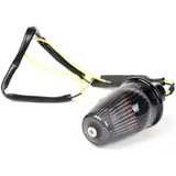 Indicator -MOTO NOSTRA handlebar end indicator LED (E-mark), 6 volt- Vespa V50, 50SR, 50 Sprinter, 90SS, 90 Racer, PV125, ET3, S