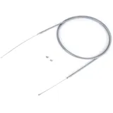 Zug universal BGM Original Ø=1.9mm x 2500mm, Hülle= 2200mm, Nippel Ø=8.0mm x 8mm, Innenhülle PE, grau verwendet als Kupplungszug