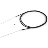 Universal cable -BGM ORIGINAL, Ø=1.2mm x 2500mm, hose= 2200mm, fitting Ø=3mm x 3mm, PE inner liner, plaited cable, black- used a