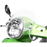 Windschutzscheibe mit verchromten Haltern Moto Nostra b=340mm, h=105mm Vespa GT, GTL, GTS, GTS Super 125-300ccm transparentes Gl