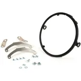 Headlight mounting ring set -MOTO NOSTRA- LED HighPower - Ø=143mm (5 3/4")- to mount headlight on steering head Vespa PX, LML St
