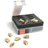 Hauptdüsenset BGM PRO für Mikuni (Typ: 4/042) TM / TMX, Arreche 17,5 / 19 / 24 (80-125) (80-85-90-95-100-105-110-115-120-125) 50