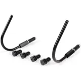 Halter für Windschutzscheibe Moto Nostra b=340mm, h=105mm Vespa GT, GTL, GTS, GTS Super, GTS 125-300 HPE (2019-)ccm schwarz 5073