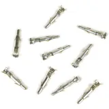 Kabelschuh für Rundstecker Zündgrundplatte/Kabelbaum L=20 mm, Ø=2,1 mm Vespa PK, PX Lusso, Cosa, T5 125ccm 10stk. Männchen 50753