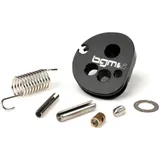 Gaszugrolle BGM Pro made by JPP, QUICK ACTION, Aluminium CNC Lambretta LI, LIS, SX, TV (Serie 2-3), DL, GP schwarz eloxiert 5077