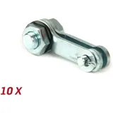 Klemmplättchen Bremszug hinten BGM Original Lambretta D (1953-), LD (1953-), E, F, LI, LIS, SX, TV, DL, GP 10 Stück 50875