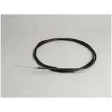 Zug universal Ø=1,2mm x 2500mm, Hülle= 2200mm, Nippel Ø=3,0mm x 3mm verwendet als Gaszug geflochten PE Schwarz 50934