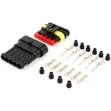 Plug set for wiring harness -BGM PRO-type series 060 AM SpecialSeal, 0.85-1.25mm², waterproof - 5 contact plugs 51064