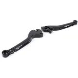 Brake and clutch lever set -BGM PRO CNC- disc brake (HENG TONG)- Vespa PX (2004-) - black 51097