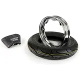 Reifen komplett Set BGM Sport, Lambretta 3.50 10 Zoll TT 59S (reinforced) Felge 2.15-10 Chrom 51229