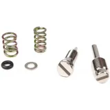 Fuel/air mixture screw and throttle valve ajduster screw set -DellOrto PHBN carburettor- Minarelli 50cc (manual choke) 51242