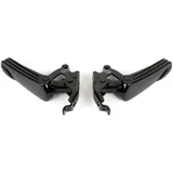 Fußrasten-Set Moto Nostra Vespa GT, GTL, GTS 125-300, GTV schwarz glänzend/schwarz glänzend 51285
