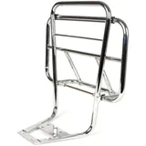 Rack with backrest -MOTO NOSTRA V2- Vespa PX80, PX125, PX150, PX200 - chrome 51498