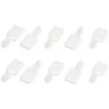 Isolierschlauch für Kabelschuh Flachstecker 6,3mm Ø=0,5-1,0mm² DIN 46248 10stk. 51541