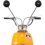 Mirror black -bgm PRO- Lambretta Lui 50CL, Lui 75 S&SL , Luna, Vega ,Cometa round 51553