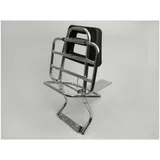 Rack with backrest -MOTO NOSTRA- Vespa PX80, PX125, PX150, PX200 - chrome 51562